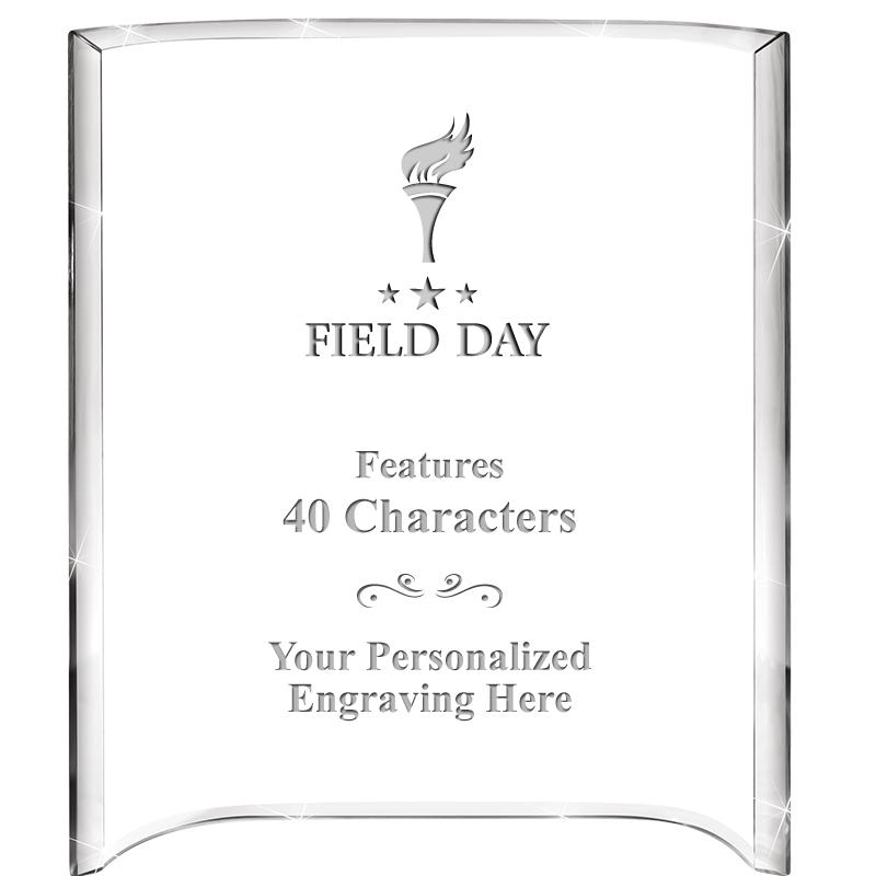 5"X 7" VERTICAL CURVA ACRYLIC