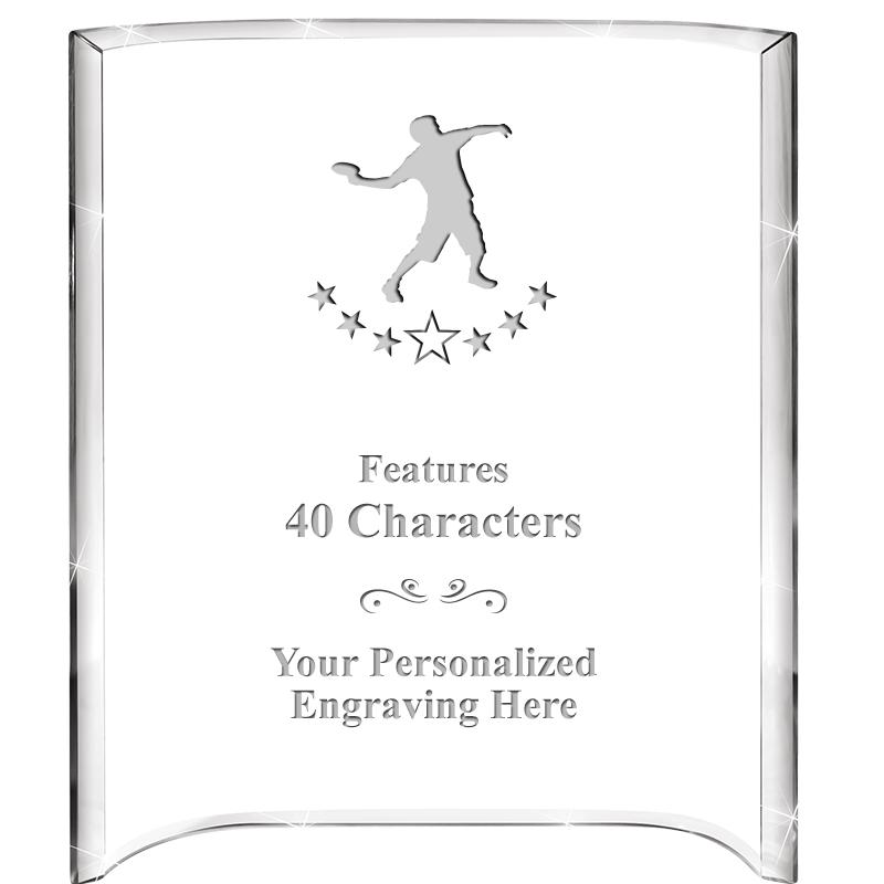 5"X 7" VERTICAL CURVA ACRYLIC