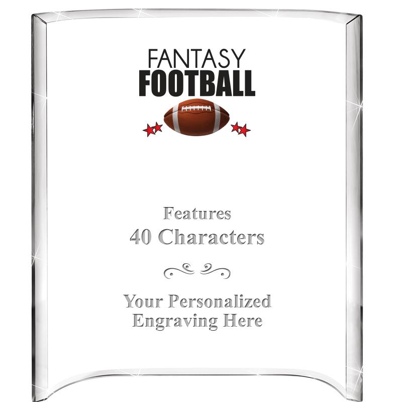 5"X 7" VERTICAL CURVA ACRYLIC