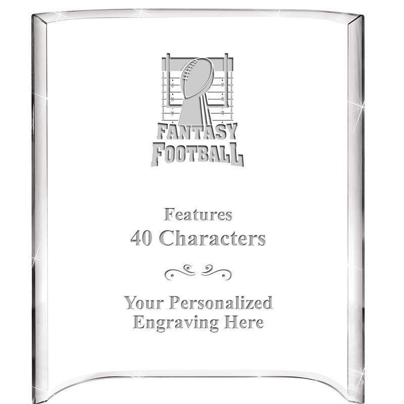 5"X 7" VERTICAL CURVA ACRYLIC