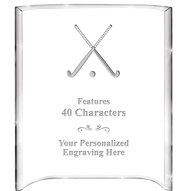 5"X 7" VERTICAL CURVA ACRYLIC