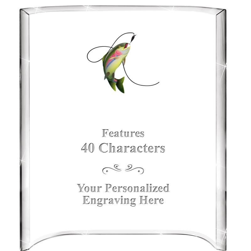 5"X 7" VERTICAL CURVA ACRYLIC