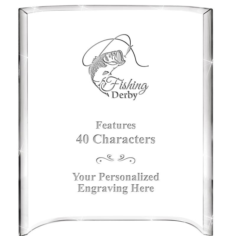 5"X 7" VERTICAL CURVA ACRYLIC