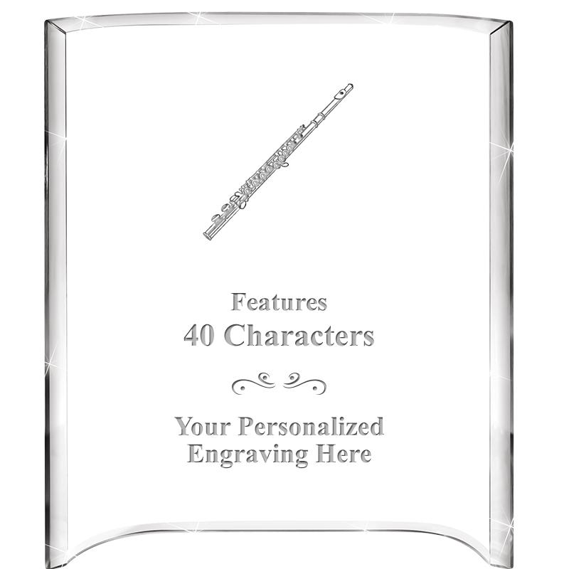 5"X 7" VERTICAL CURVA ACRYLIC