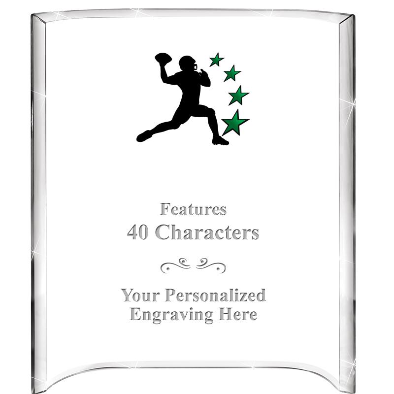 5"X 7" VERTICAL CURVA ACRYLIC