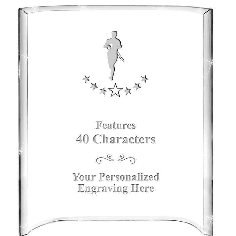 5"X 7" VERTICAL CURVA ACRYLIC