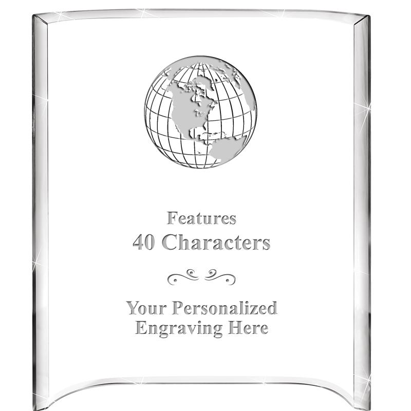 5"X 7" VERTICAL CURVA ACRYLIC