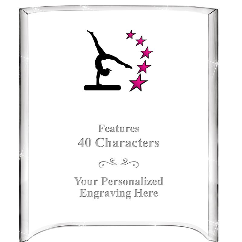 5"X 7" VERTICAL CURVA ACRYLIC