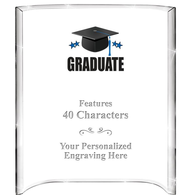 5"X 7" VERTICAL CURVA ACRYLIC