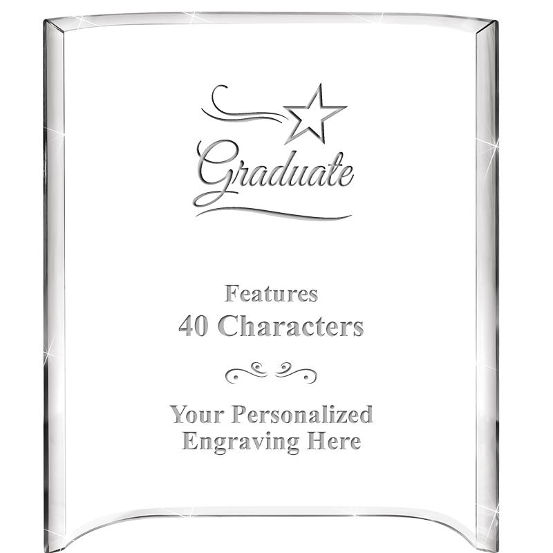 5"X 7" VERTICAL CURVA ACRYLIC