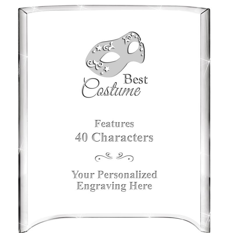 5"X 7" VERTICAL CURVA ACRYLIC