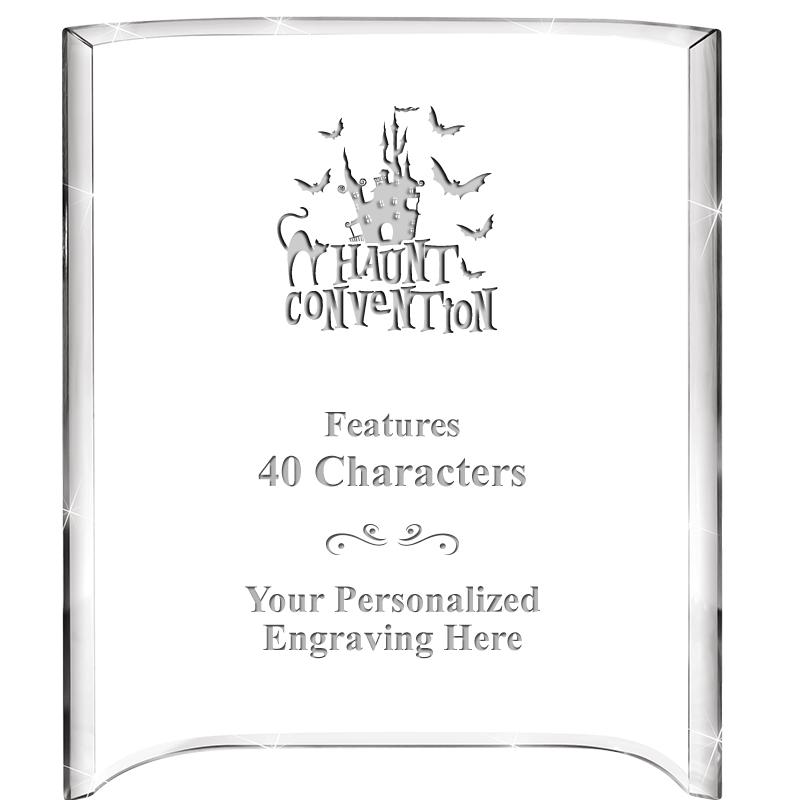 5"X 7" VERTICAL CURVA ACRYLIC