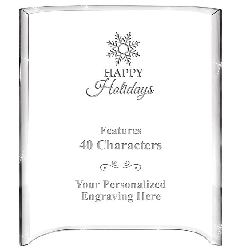 5"X 7" VERTICAL CURVA ACRYLIC