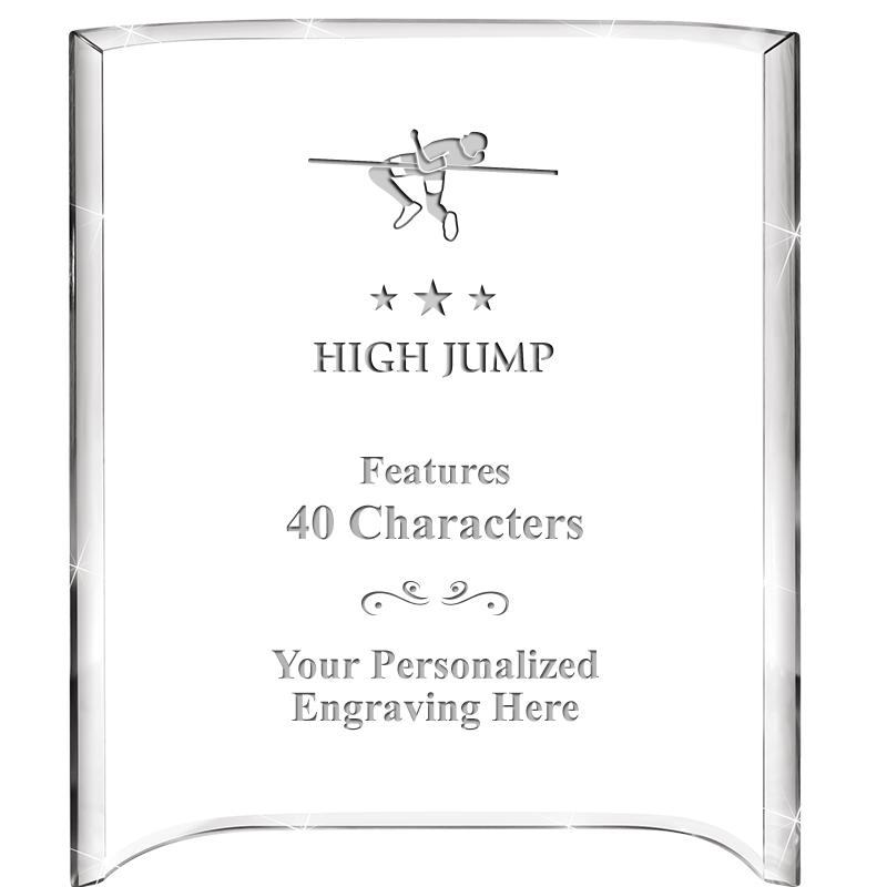 5"X 7" VERTICAL CURVA ACRYLIC