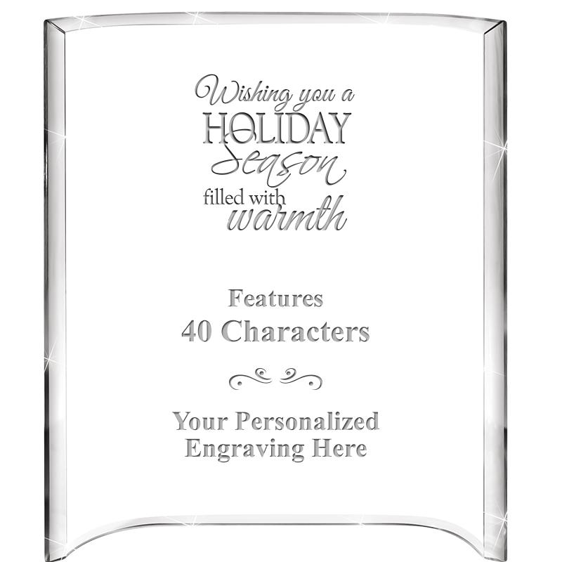 5"X 7" VERTICAL CURVA ACRYLIC