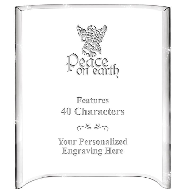 5"X 7" VERTICAL CURVA ACRYLIC