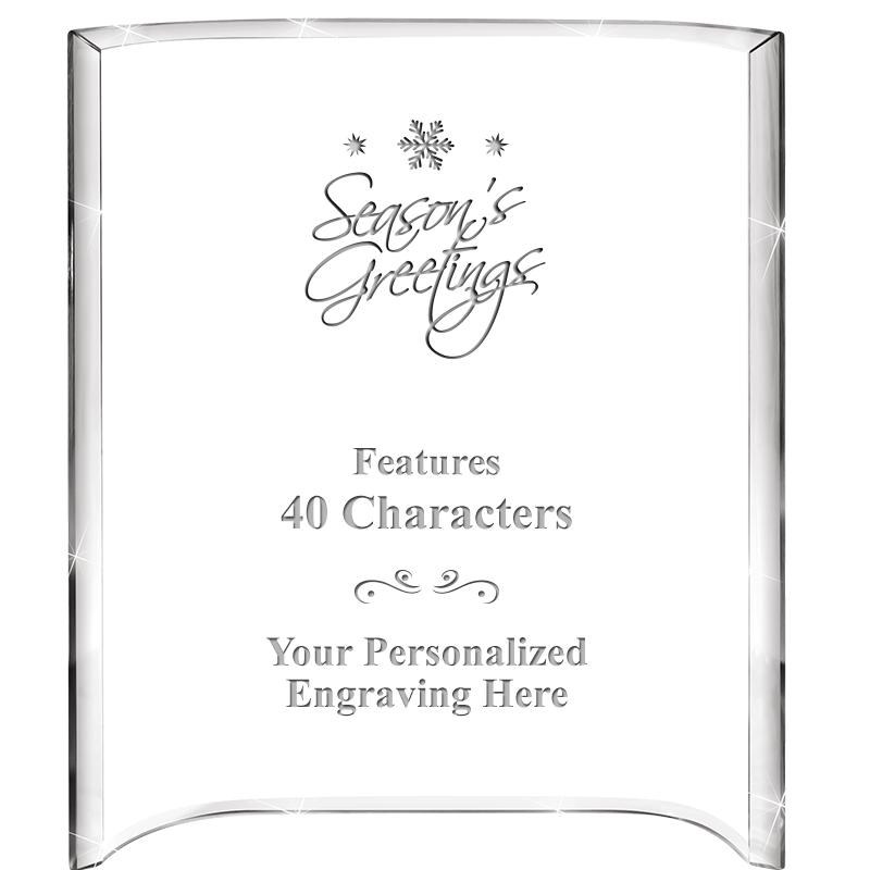 5"X 7" VERTICAL CURVA ACRYLIC