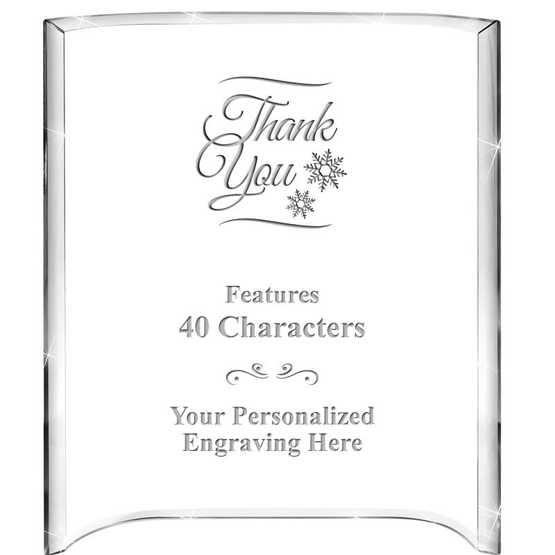 5"X 7" VERTICAL CURVA ACRYLIC