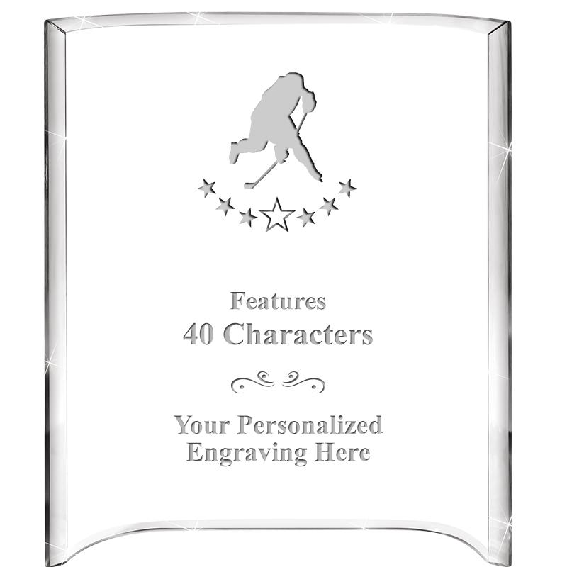 5"X 7" VERTICAL CURVA ACRYLIC