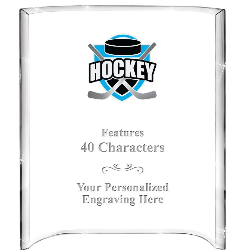 5"X 7" VERTICAL CURVA ACRYLIC