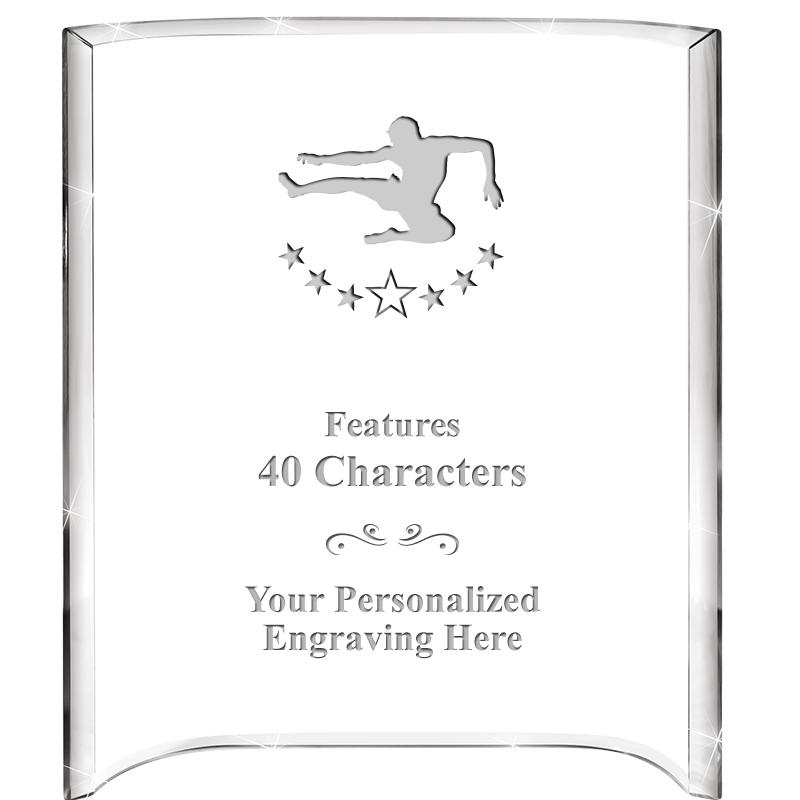 5"X 7" VERTICAL CURVA ACRYLIC