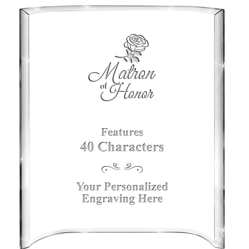 5"X 7" VERTICAL CURVA ACRYLIC