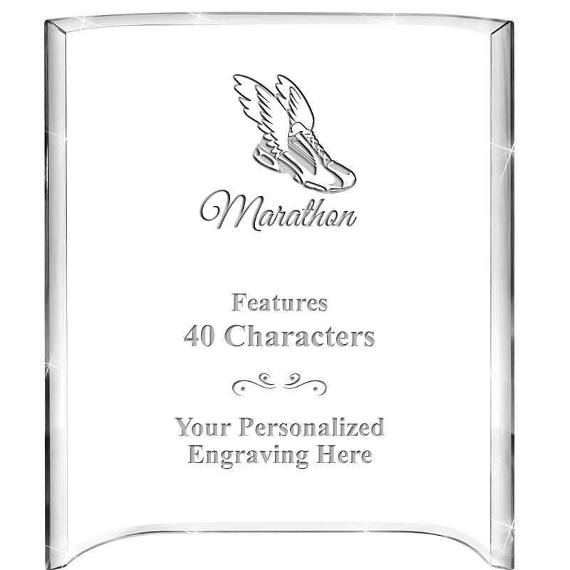 5"X 7" VERTICAL CURVA ACRYLIC