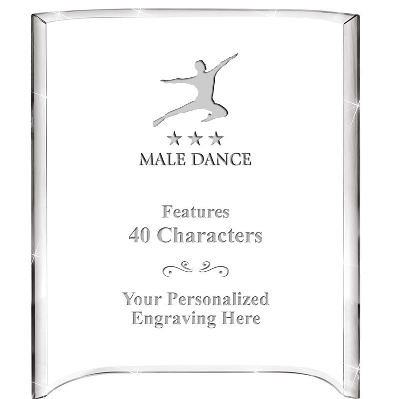 5"X 7" VERTICAL CURVA ACRYLIC