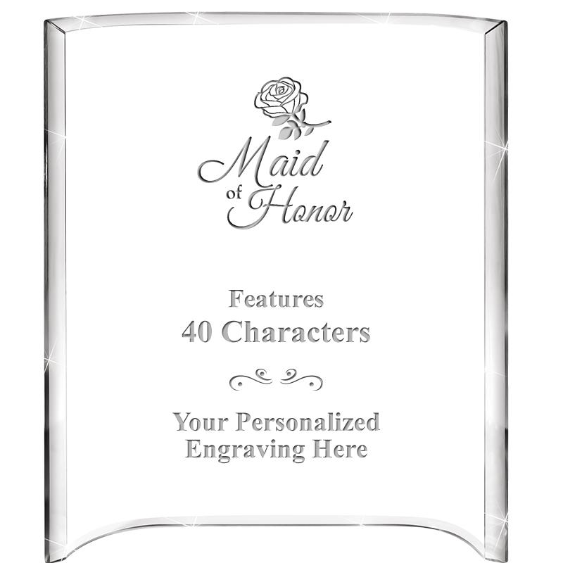 5"X 7" VERTICAL CURVA ACRYLIC