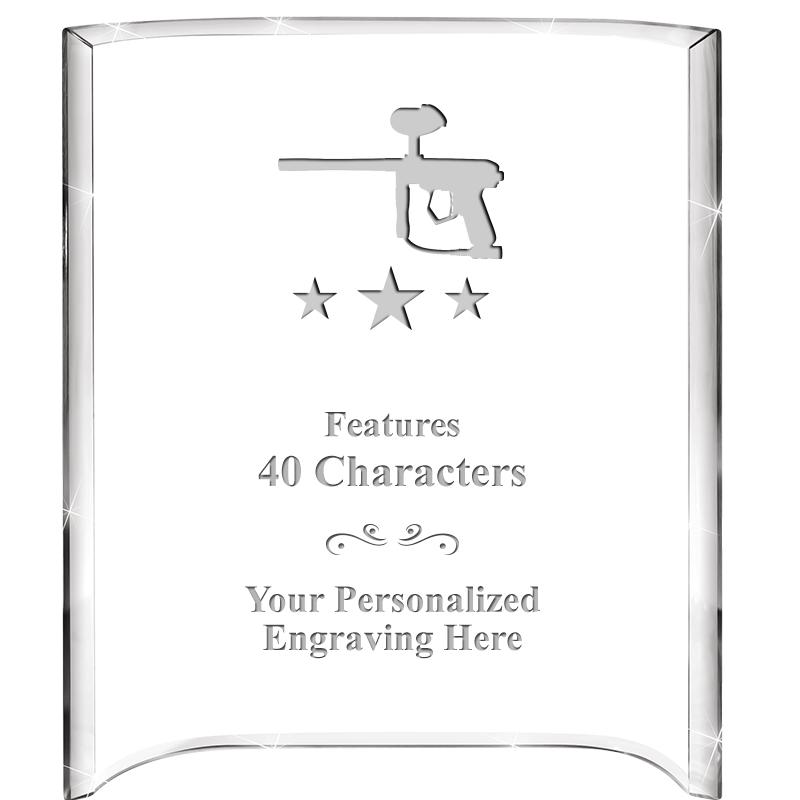 5"X 7" VERTICAL CURVA ACRYLIC