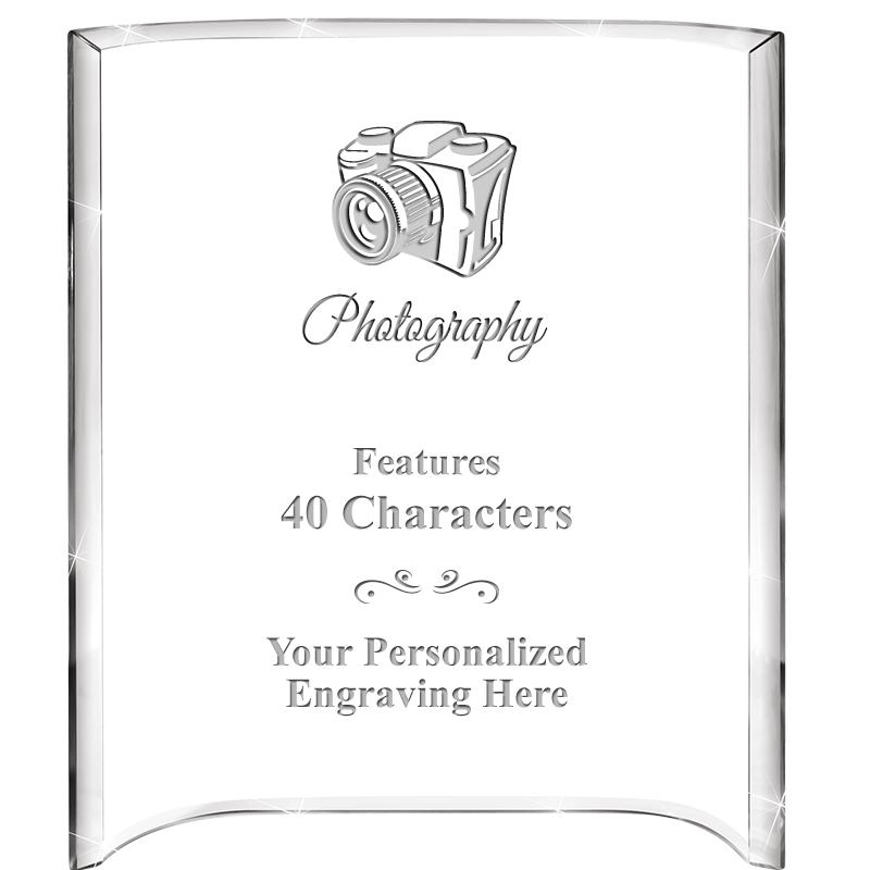 5"X 7" VERTICAL CURVA ACRYLIC