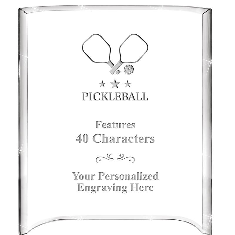 5"X 7" VERTICAL CURVA ACRYLIC