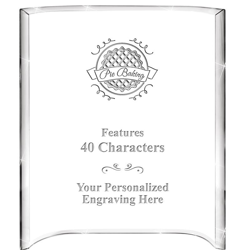 5"X 7" VERTICAL CURVA ACRYLIC