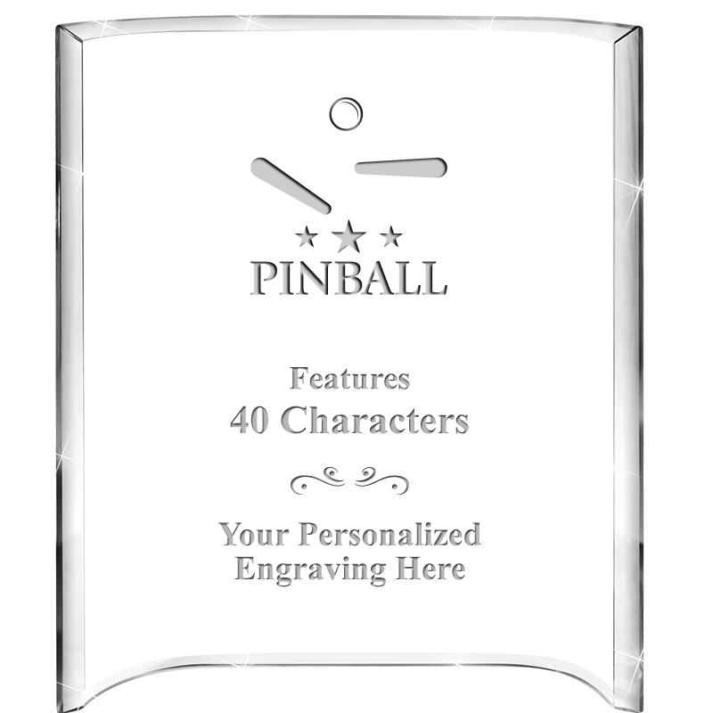 5"X 7" VERTICAL CURVA ACRYLIC