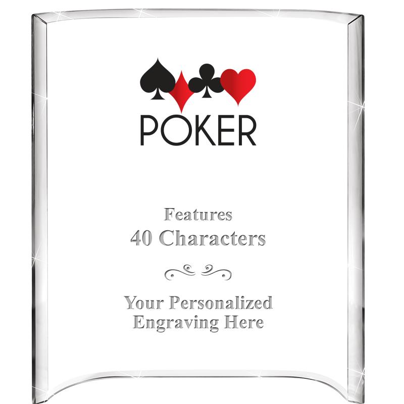 5"X 7" VERTICAL CURVA ACRYLIC