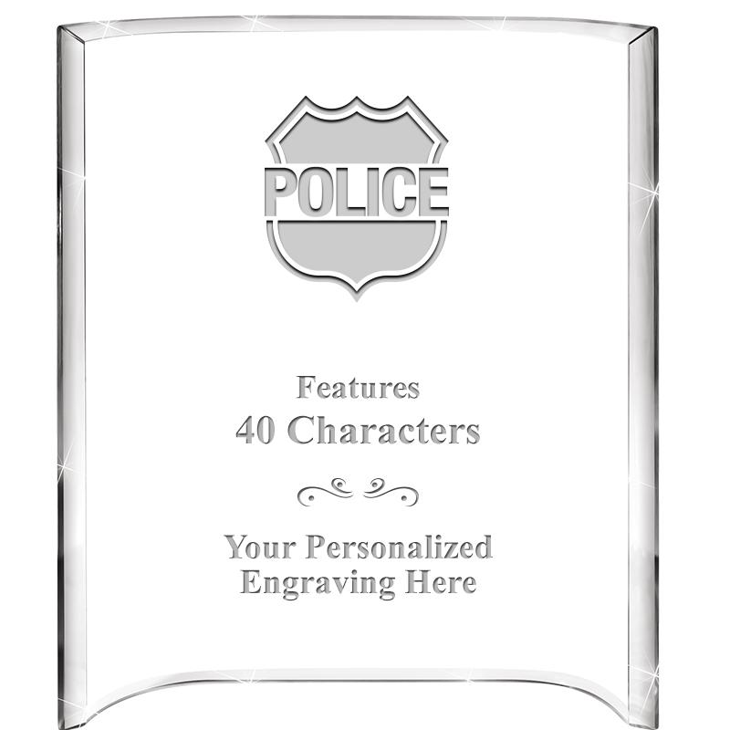 5"X 7" VERTICAL CURVA ACRYLIC