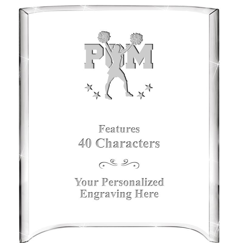 5"X 7" VERTICAL CURVA ACRYLIC