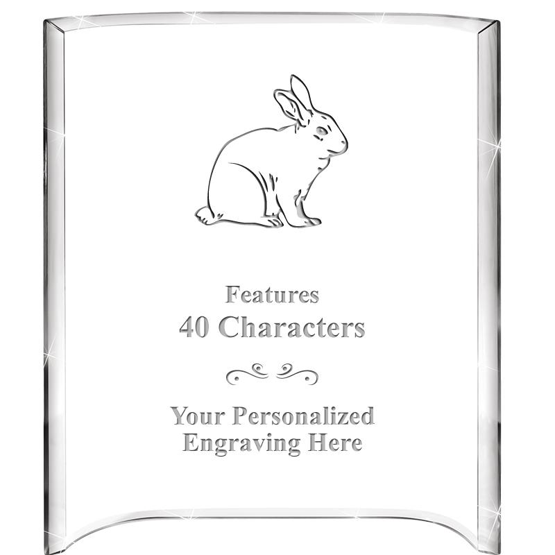 5"X 7" VERTICAL CURVA ACRYLIC