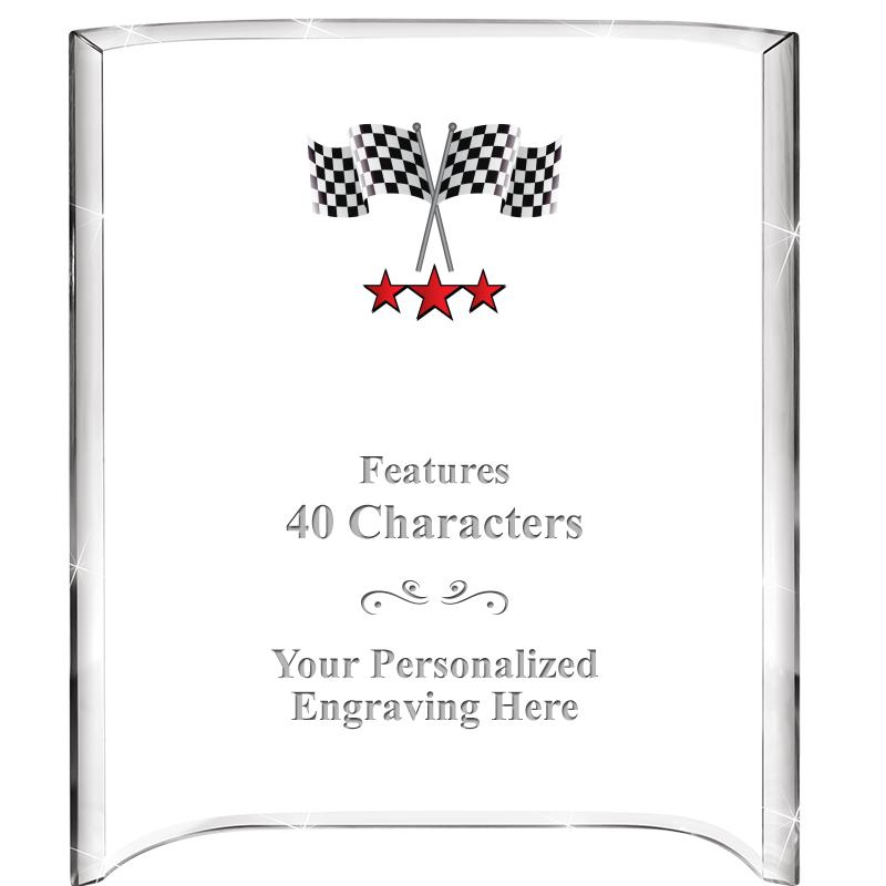 5"X 7" VERTICAL CURVA ACRYLIC