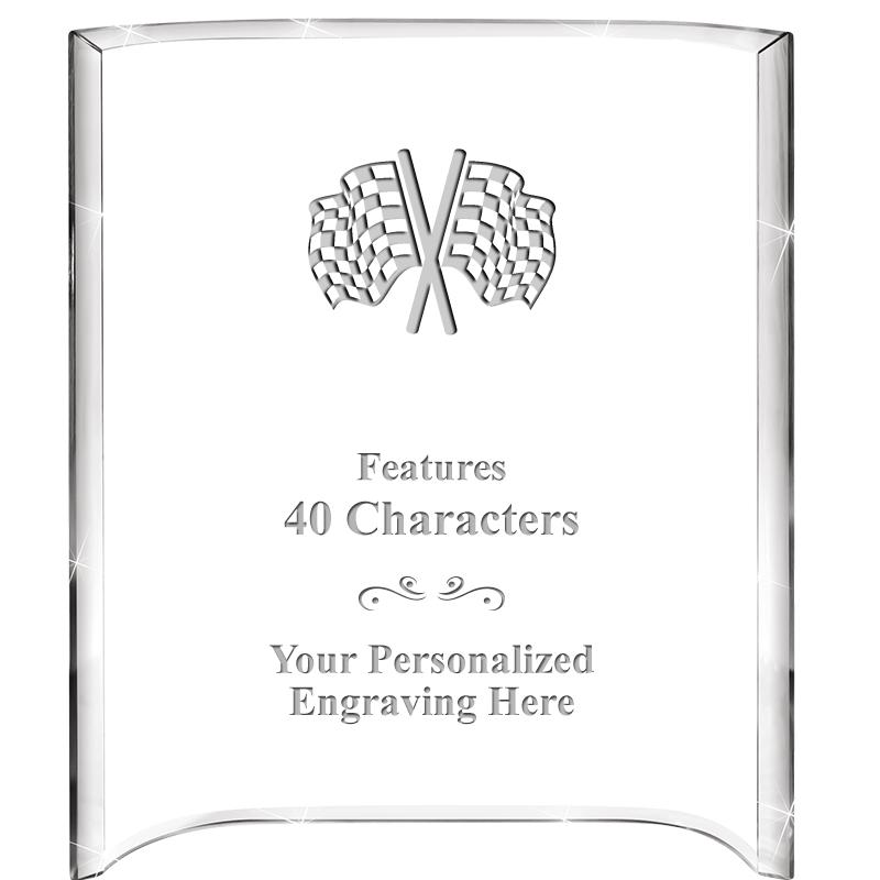 5"X 7" VERTICAL CURVA ACRYLIC