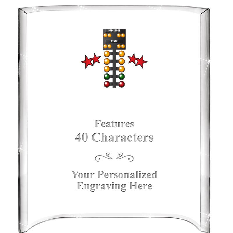 5"X 7" VERTICAL CURVA ACRYLIC