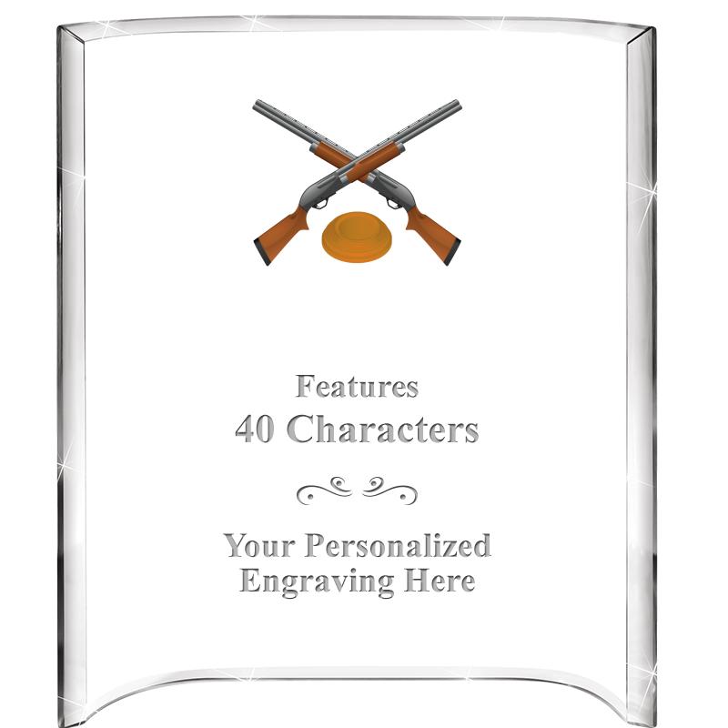 5"X 7" VERTICAL CURVA ACRYLIC