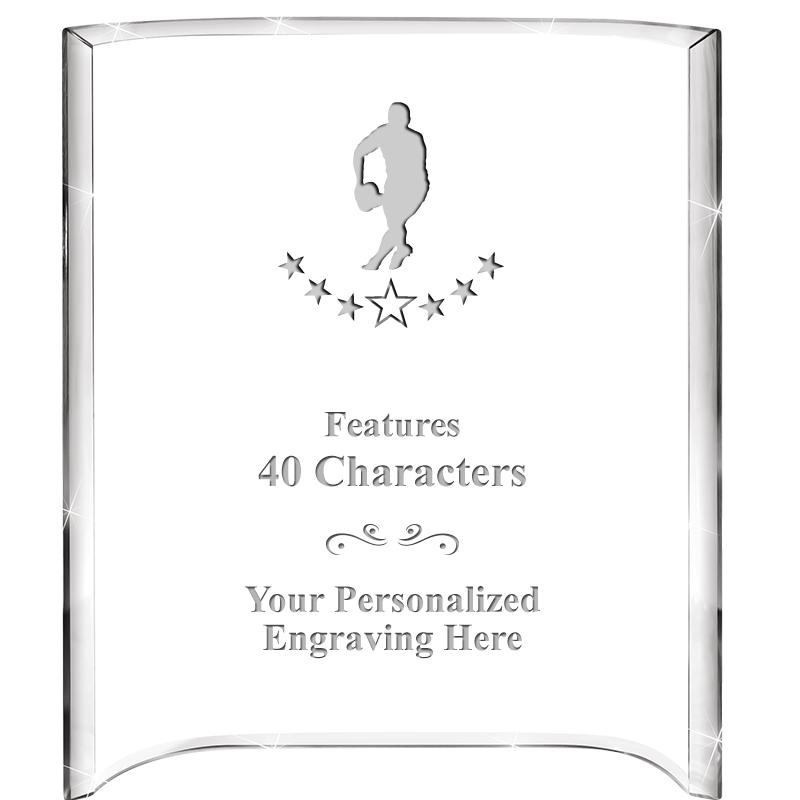 5"X 7" VERTICAL CURVA ACRYLIC