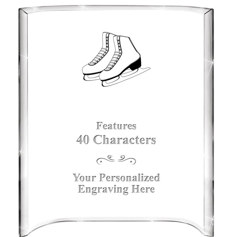 5"X 7" VERTICAL CURVA ACRYLIC