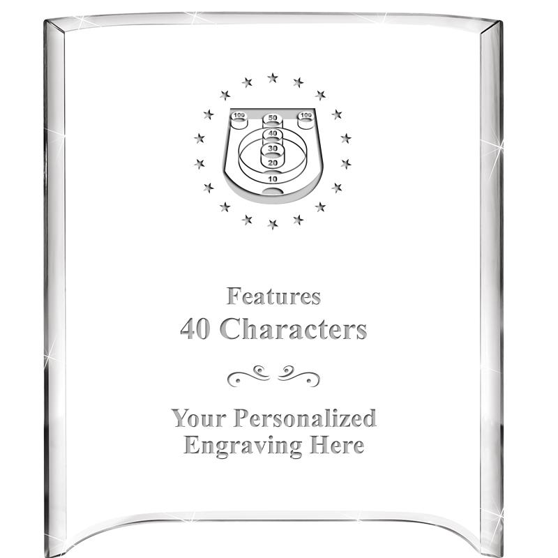 5"X 7" VERTICAL CURVA ACRYLIC