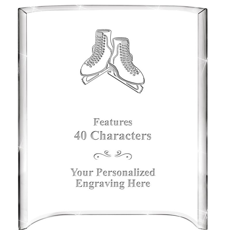 5"X 7" VERTICAL CURVA ACRYLIC