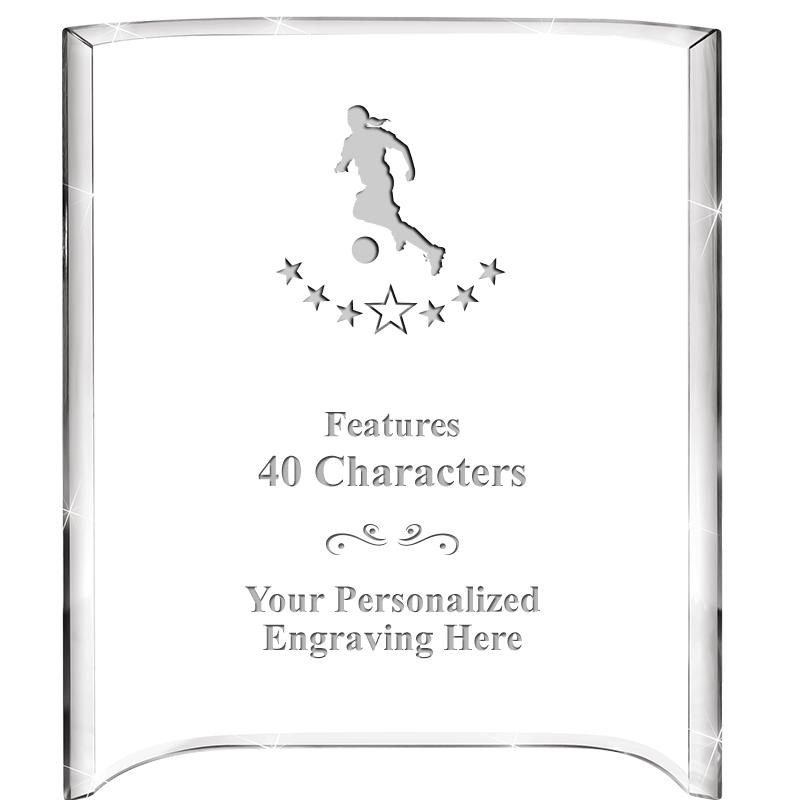 5"X 7" VERTICAL CURVA ACRYLIC