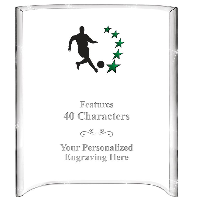 5"X 7" VERTICAL CURVA ACRYLIC