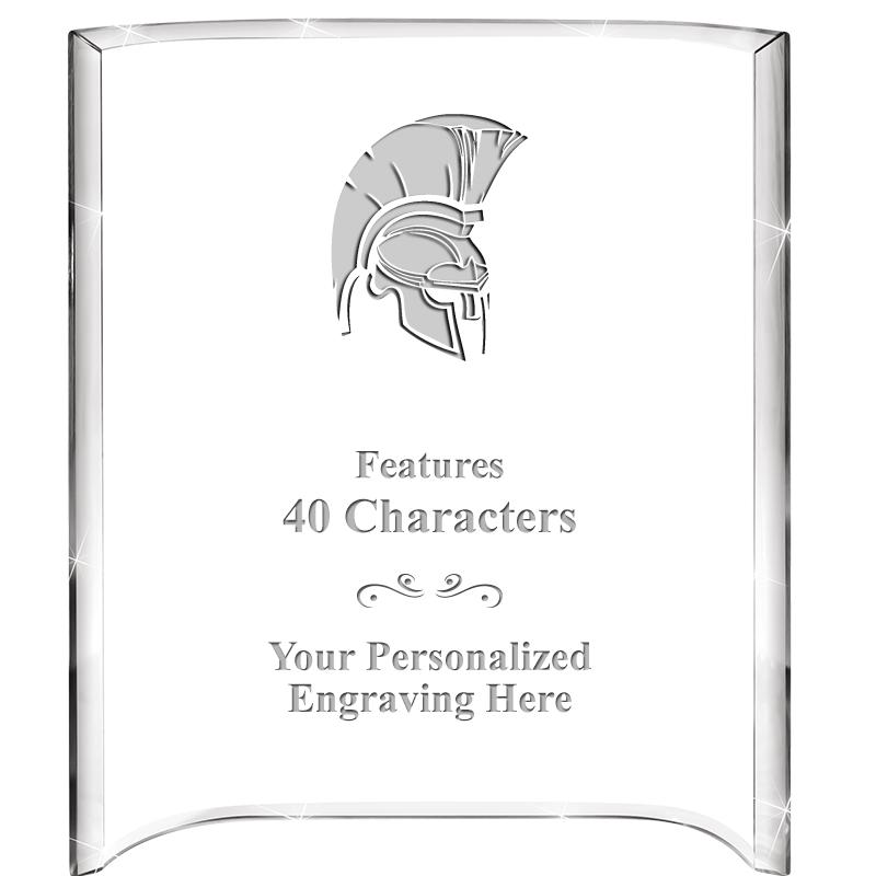 5"X 7" VERTICAL CURVA ACRYLIC