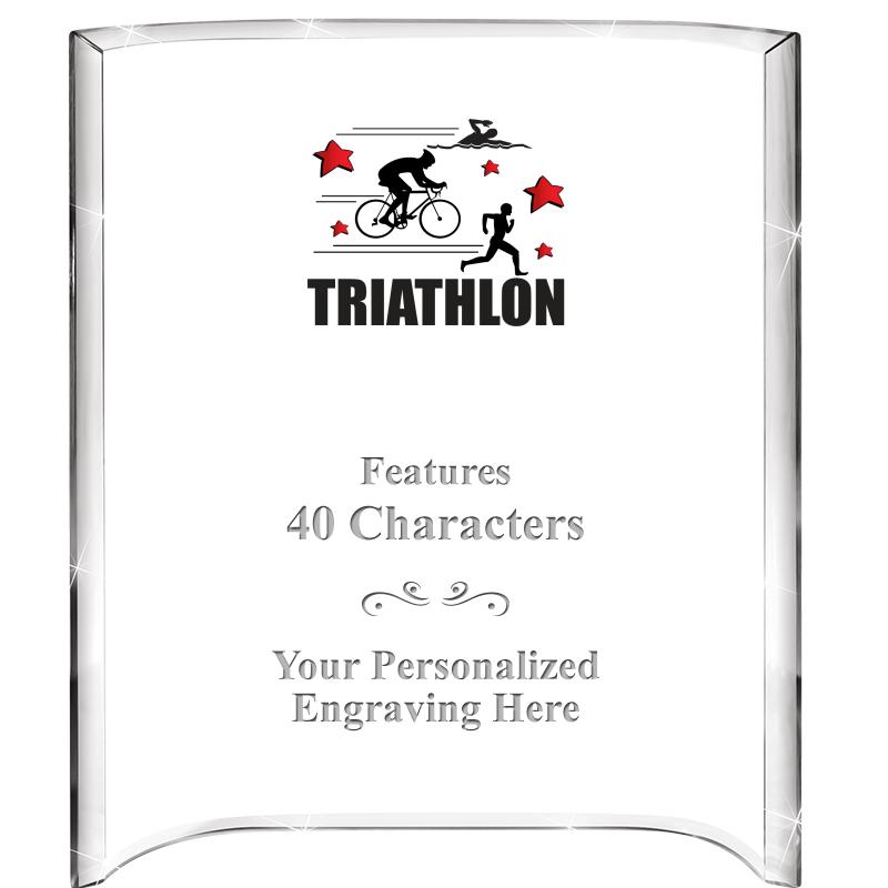 5"X 7" VERTICAL CURVA ACRYLIC